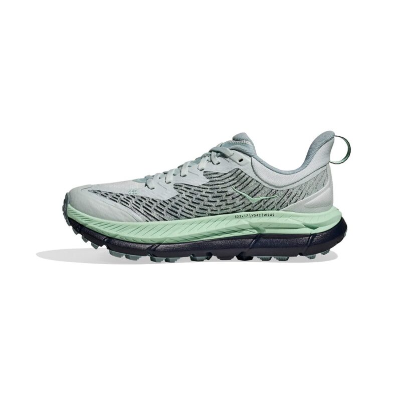 Hoka Mafate Speed 4 Mujer Droplet/Mint Fluorite - Imagen 8