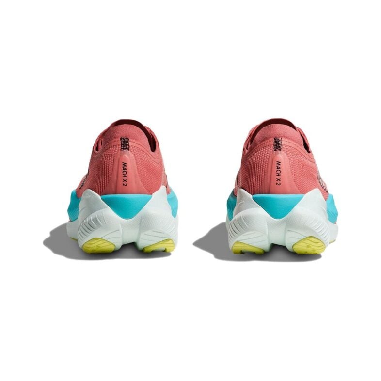 Hoka Mach X 2 Hombre Grapefruit/Electric Coral - Imagen 5