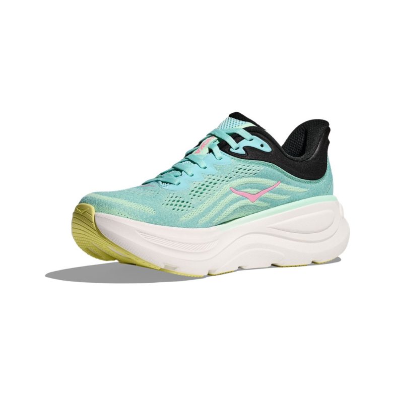 Hoka Bondi 9 Mujer Blue Spark/Mint Fluorite - HOKA® Oficial Chile