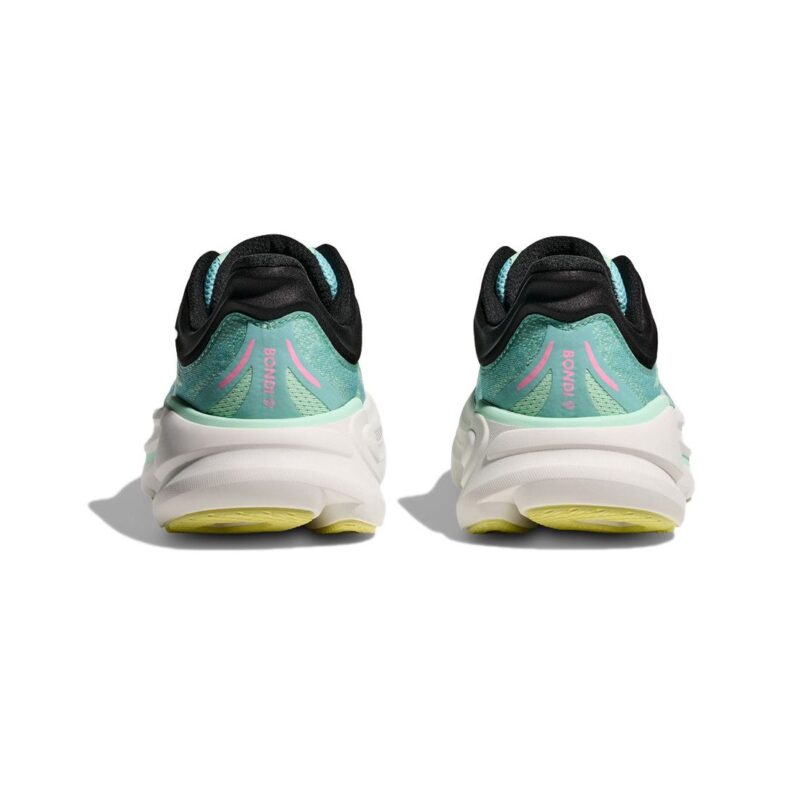 Hoka Bondi 9 Mujer Blue Spark/Mint Fluorite - Imagen 5