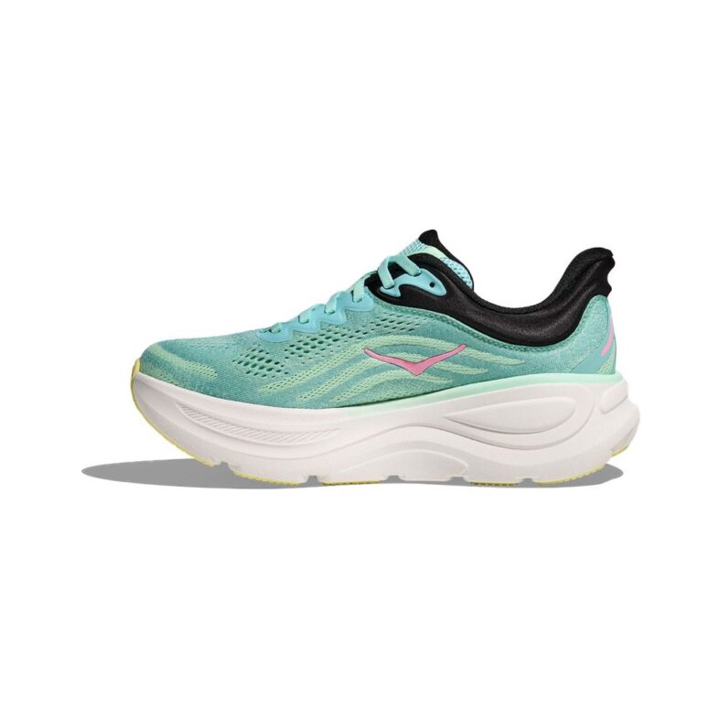 Hoka Bondi 9 Mujer Blue Spark/Mint Fluorite - Imagen 6