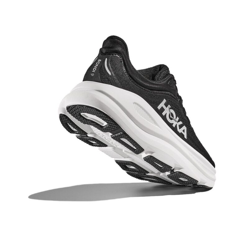 Hoka Bondi 9 Mujer Black/White - Imagen 4