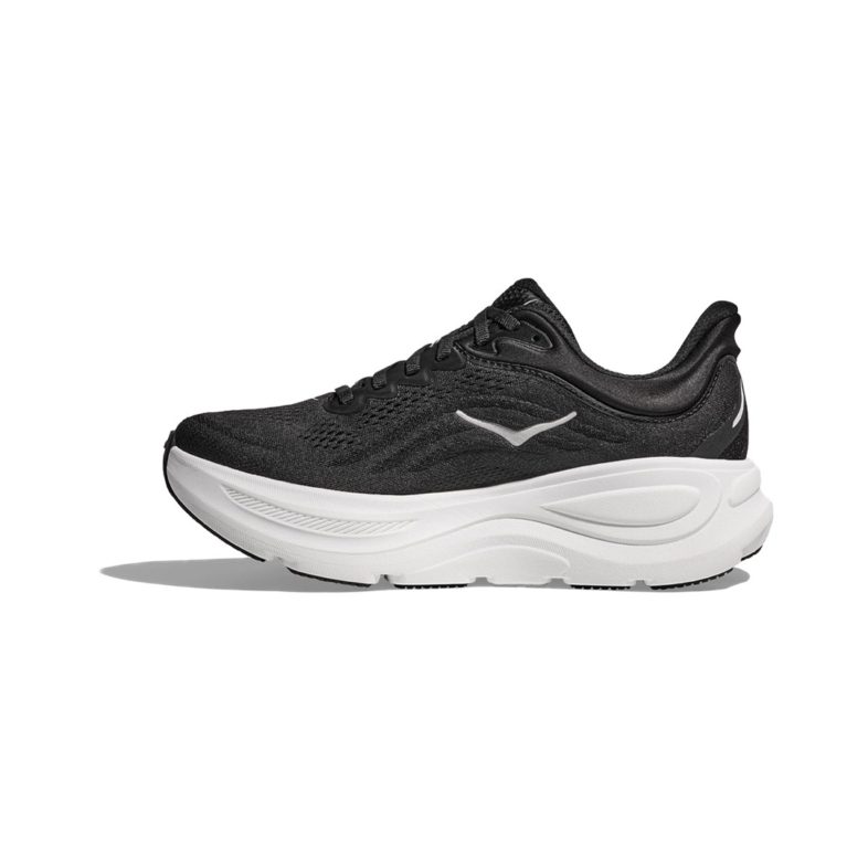 Hoka Bondi 9 Mujer Black/White - HOKA® Oficial Chile