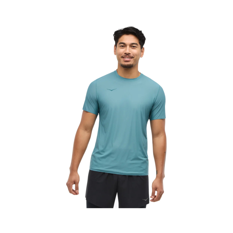 Polera Hoka Airolite Run Blue