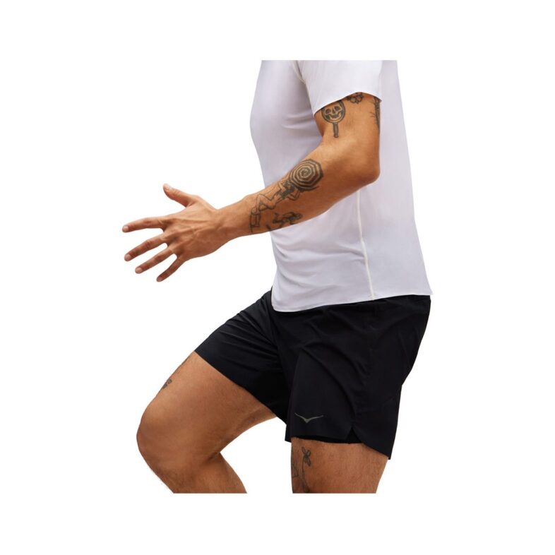 Shorts Hoka Hombre Glide 7 Black 2 in 1 - Imagen 3