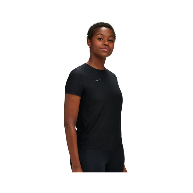 Polera Hoka Mujer Airolite Run Black - Imagen 1
