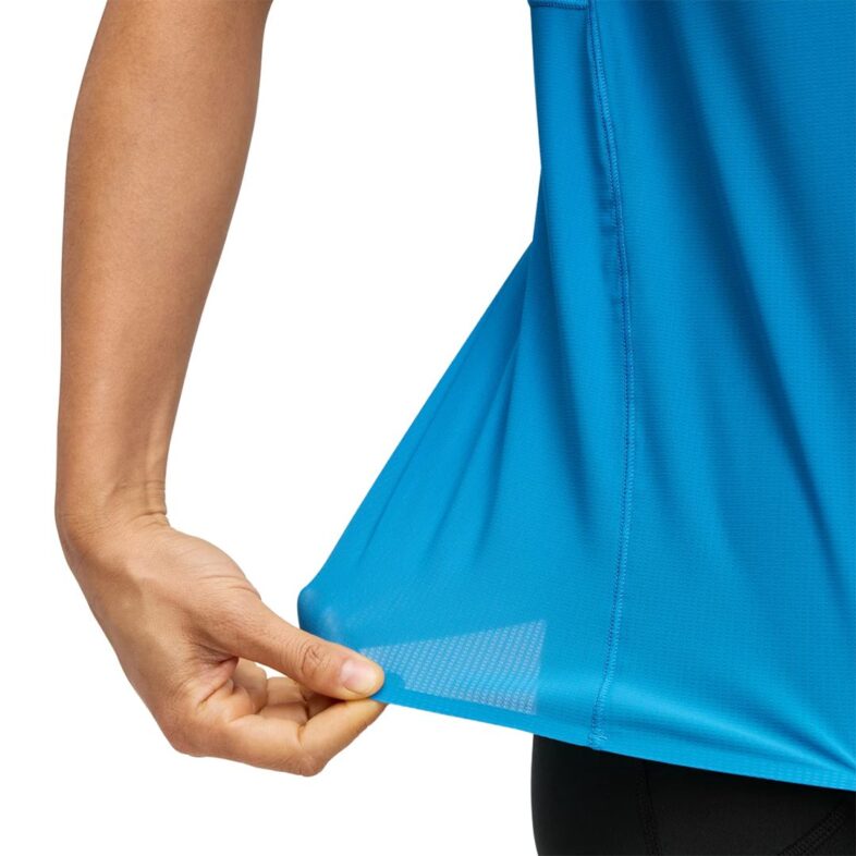 Polera Hoka Mujer Airolite Run Blue - Imagen 4