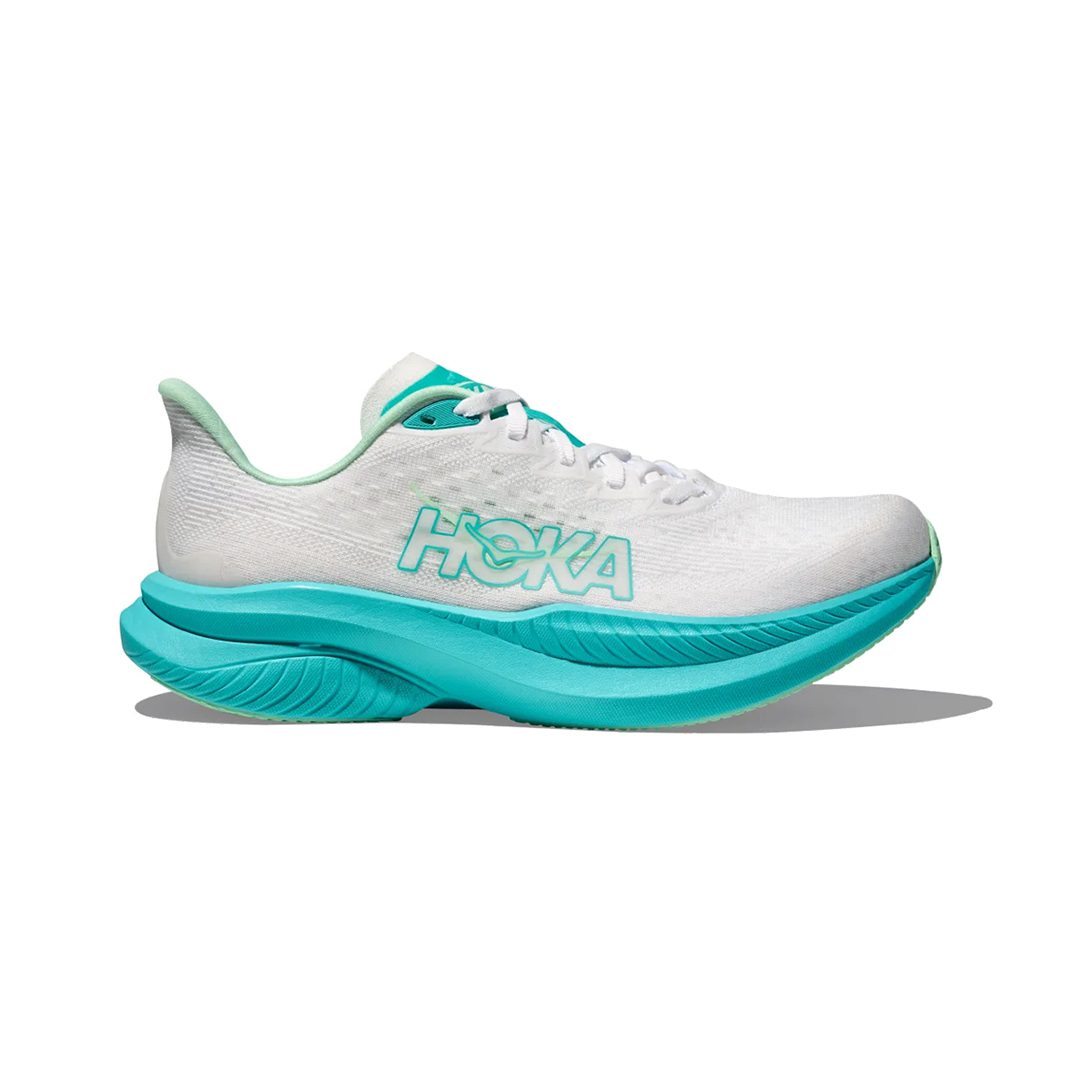 Hoka Mach 6 Mujer White/Cielo Blue - HOKA® Oficial Chile