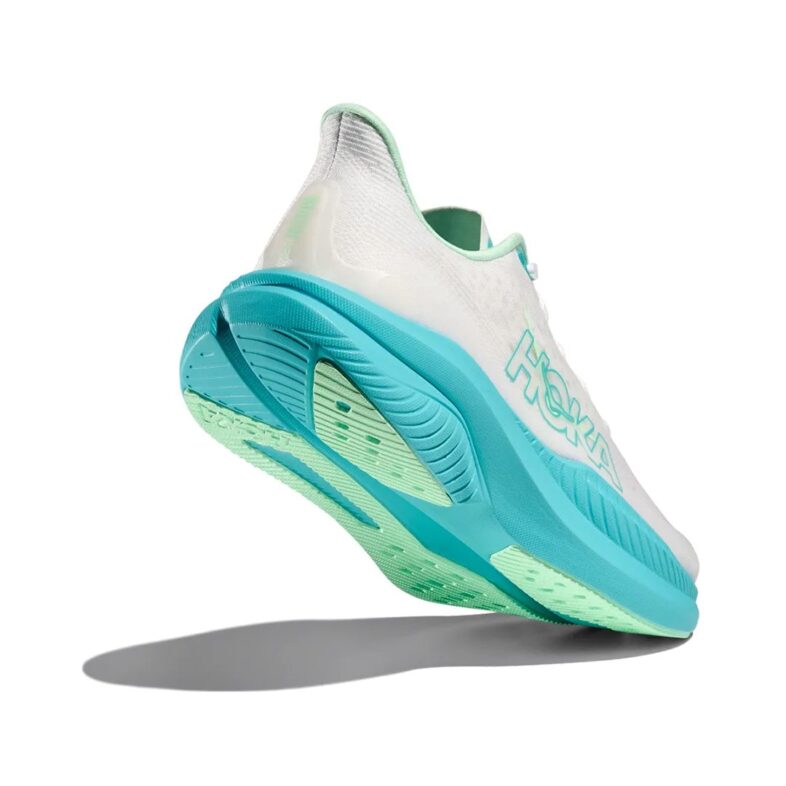 Hoka Mach 6 Mujer White/Cielo Blue - Imagen 4