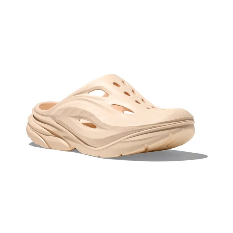 Hoka Ora Recovery Mule Beige - Imagen 6