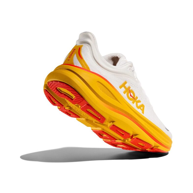 Hoka Bondi 9 Hombre Frost/Sunflower - Imagen 4