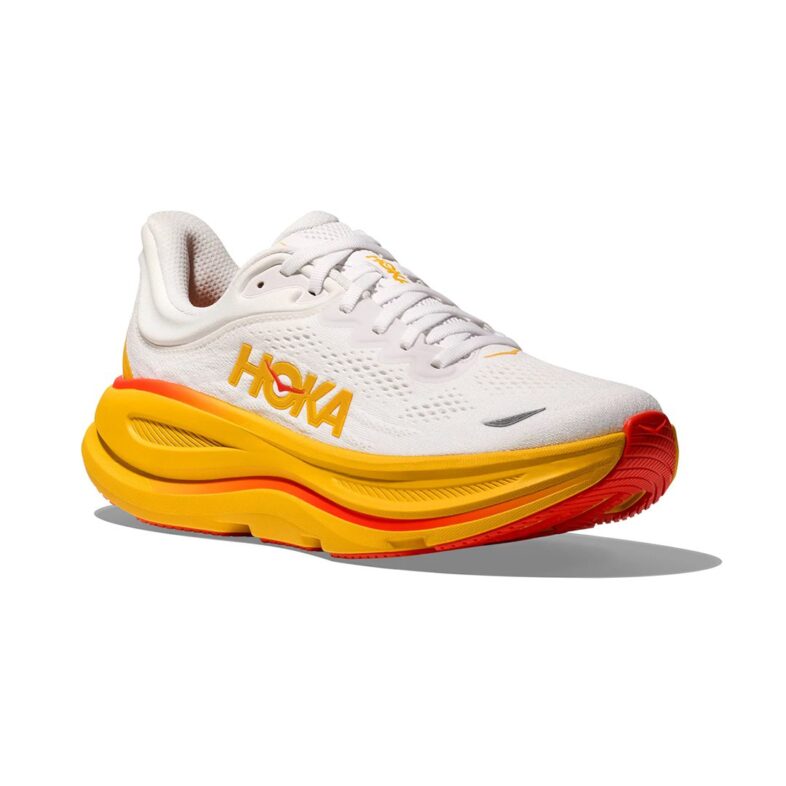 Hoka Bondi 9 Hombre Frost/Sunflower - Imagen 6