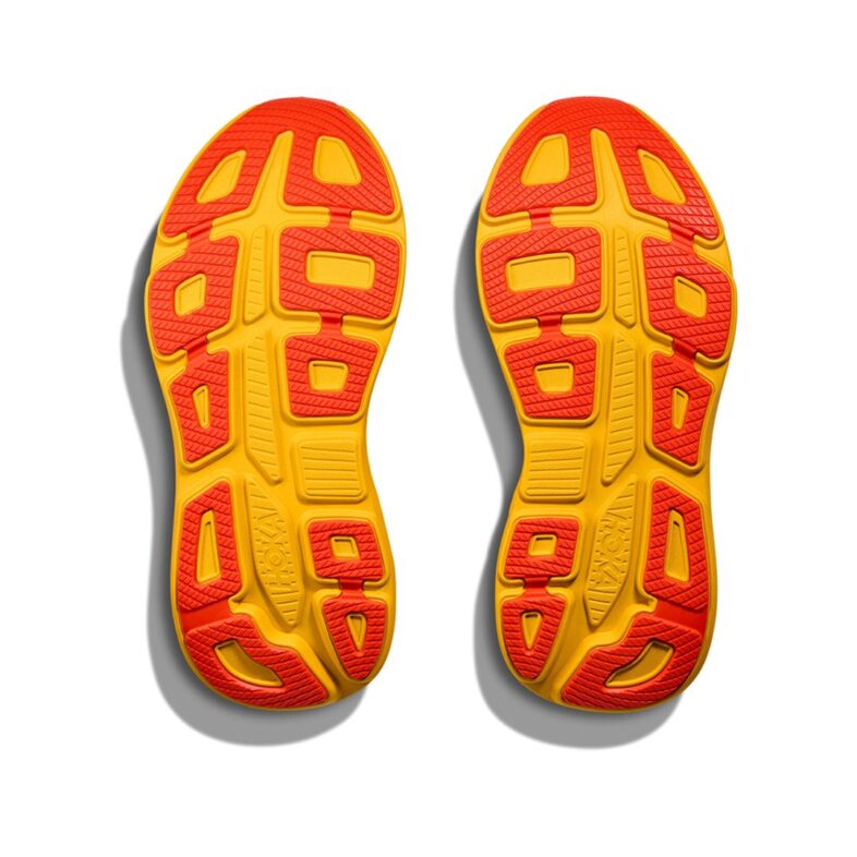 Hoka Bondi 9 Hombre Frost/Sunflower - Imagen 7
