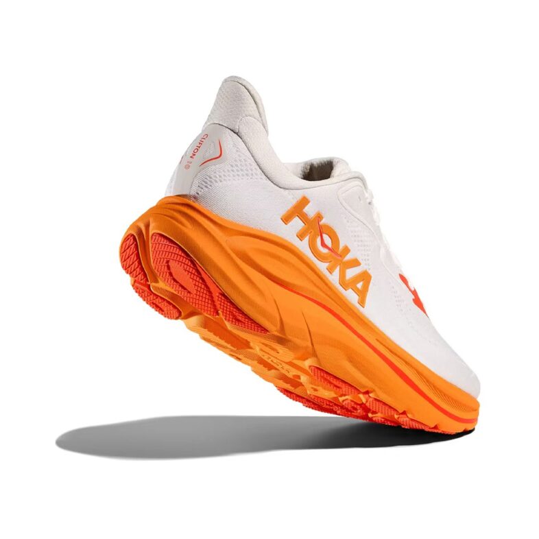 Hoka Clifton 10 Hombre Frost/Orange Zest - Imagen 4