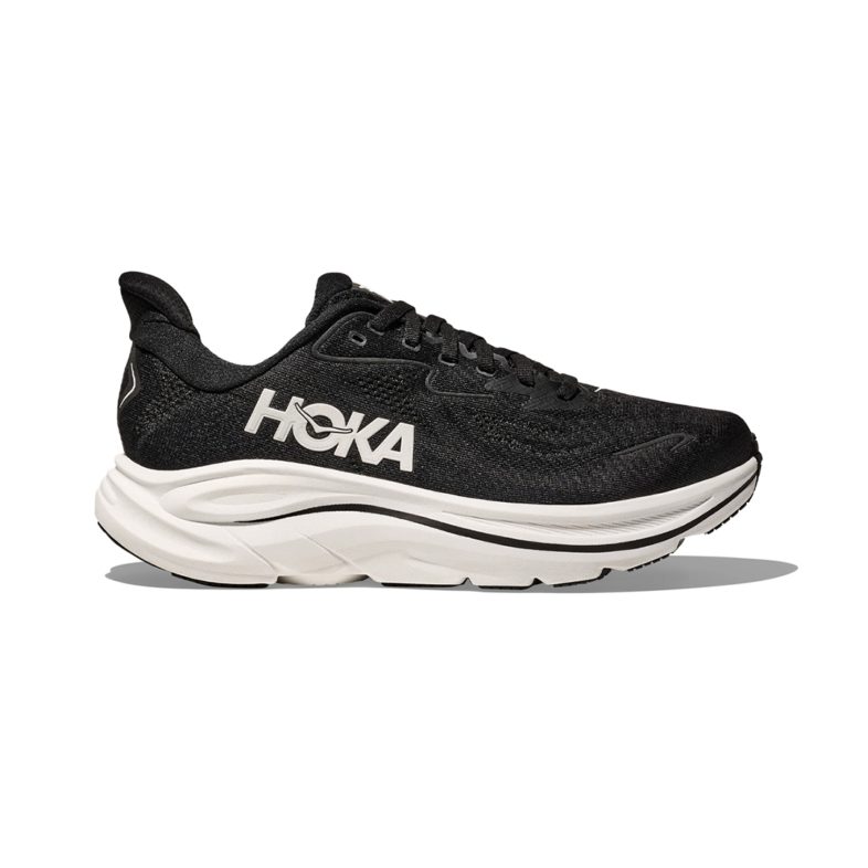 Hoka Clifton 10 Mujer Black/White