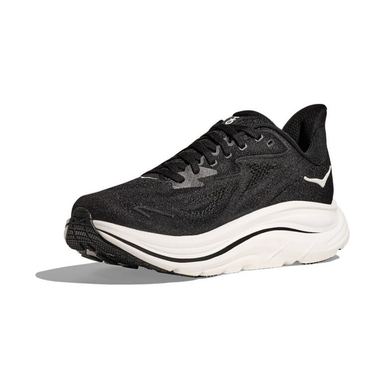 Hoka Clifton 10 Mujer Black/White - Imagen 3