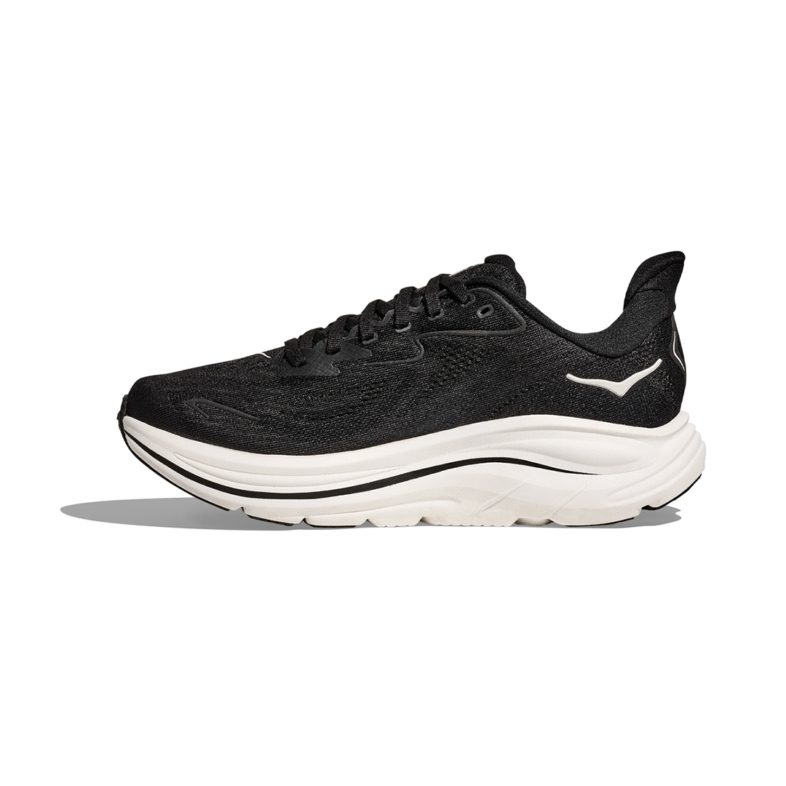 Hoka Clifton 10 Mujer Black/White - HOKA® Oficial Chile
