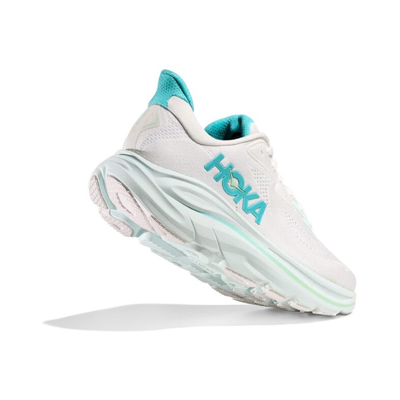 Hoka Clifton 10 Mujer White/Blue - Imagen 4