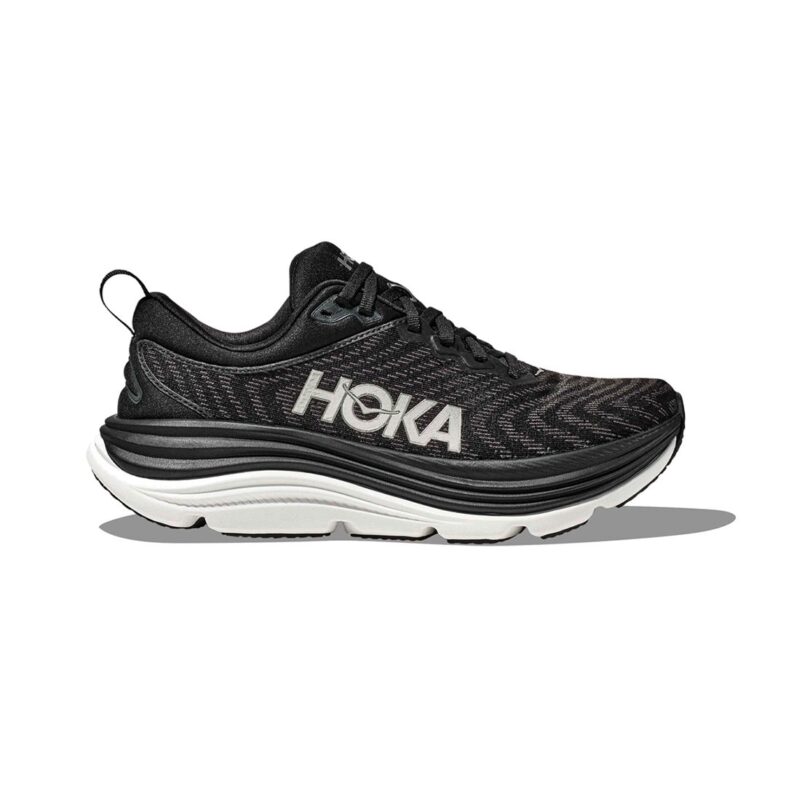 Hoka Gaviota 5 Hombre Black/White - Imagen 1