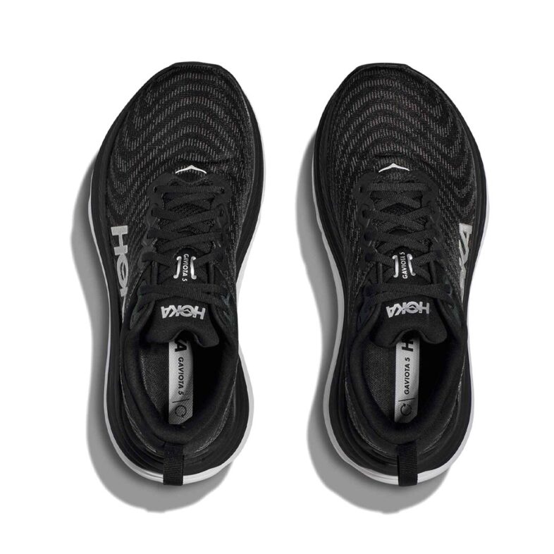 Hoka Gaviota 5 Hombre Black/White - Imagen 2
