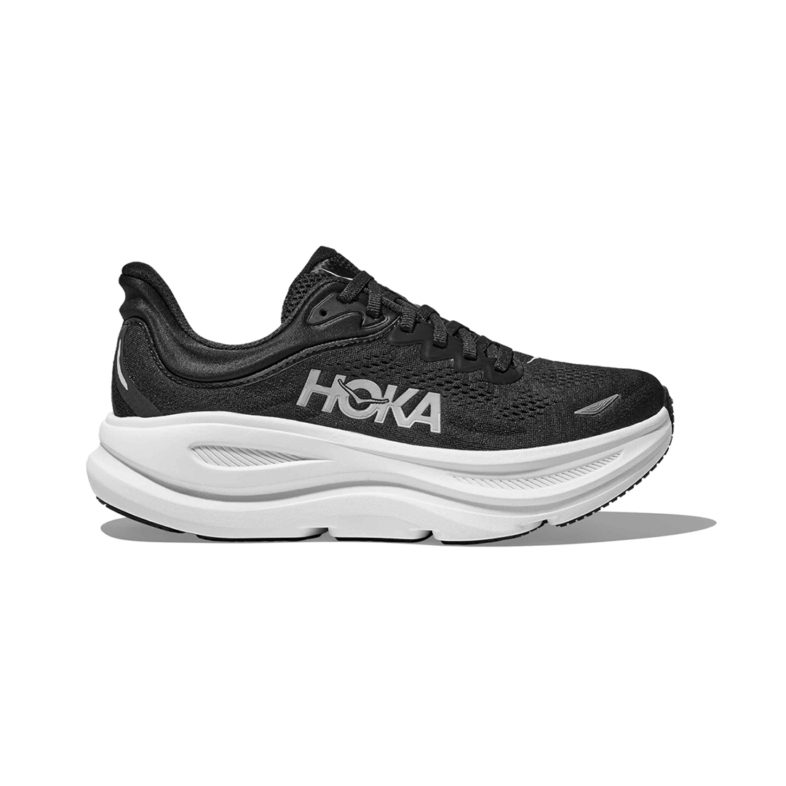 Hoka Bondi 9 Hombre Black/White