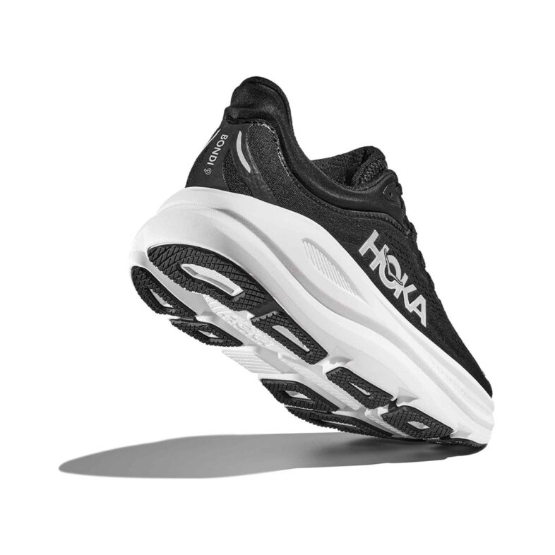 Hoka Bondi 9 Hombre Black/White - Imagen 4