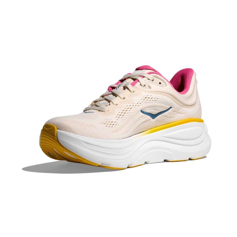 Hoka Bondi 9 Mujer Alabaster/Birch - Imagen 3