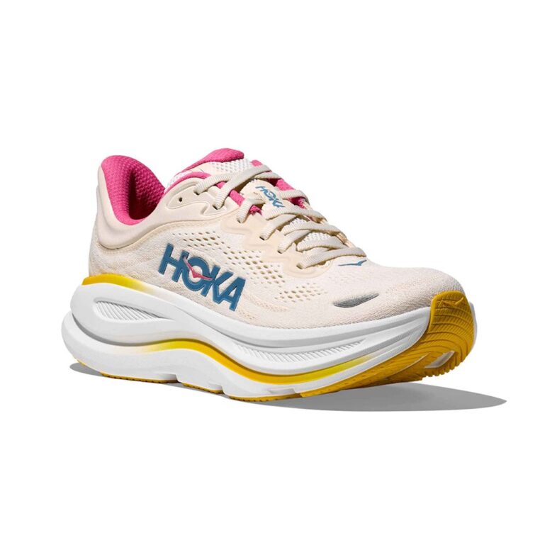 Hoka Bondi 9 Mujer Alabaster/Birch - Imagen 6
