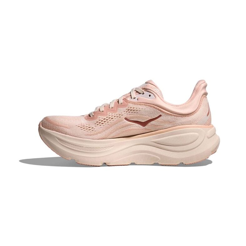 Hoka Bondi 9 Mujer Rose Latte/Rose Cream - Imagen 8