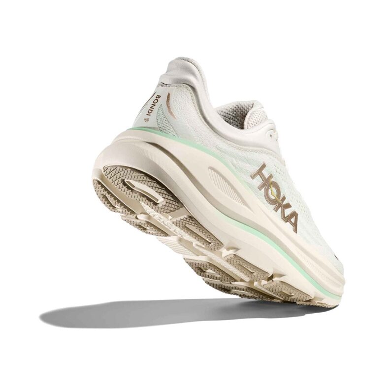 Hoka Bondi 9 Mujer Truffle Salt/Sea Glass - Imagen 4