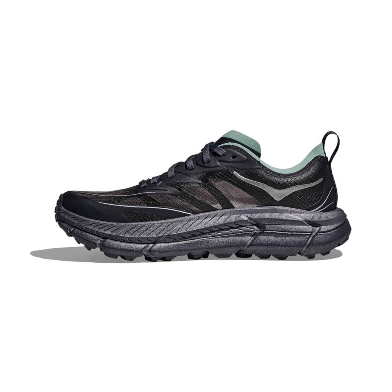 Hoka Mafate Speed 4 Lite Hombre Charcoal Grey/Jade - Imagen 7