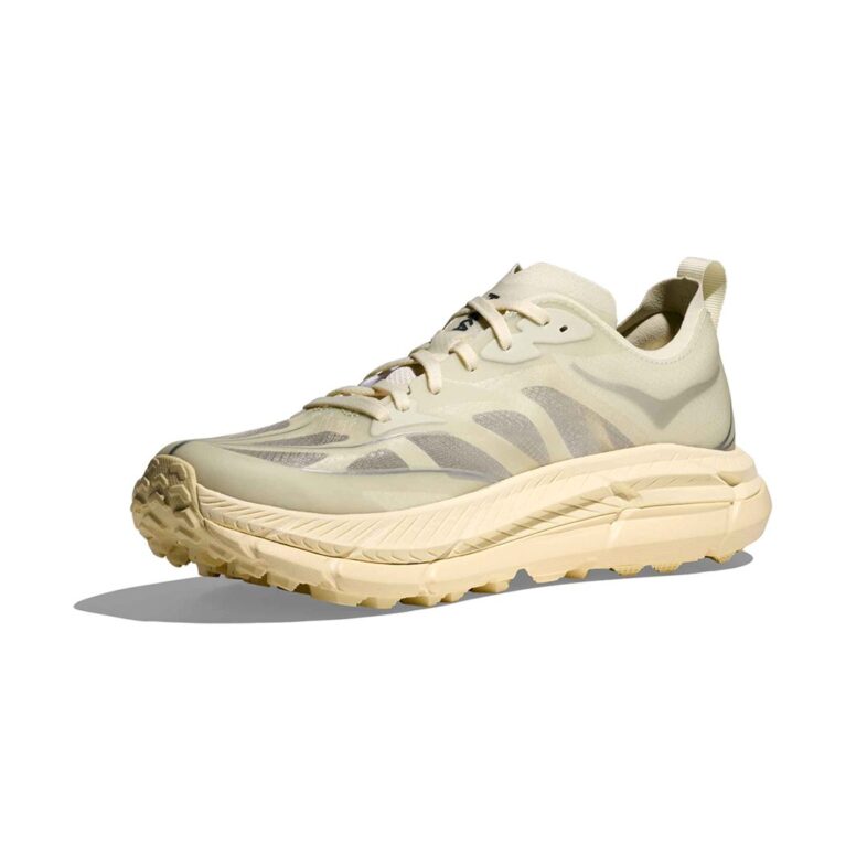 Hoka Mafate Speed 4 Lite Hombre Truffle Salt/Vintage Yellow - Imagen 3
