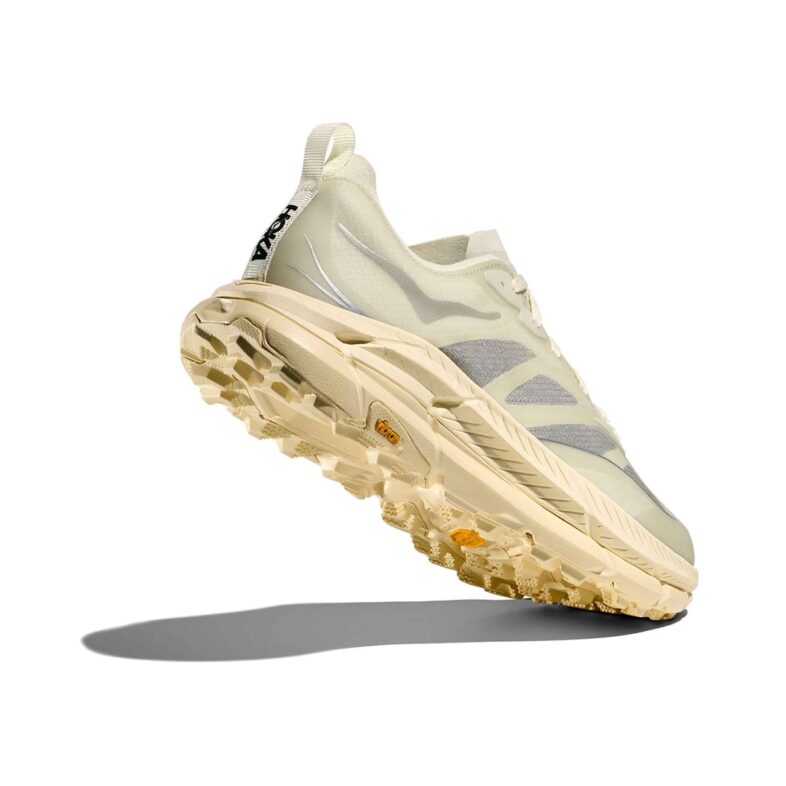 Hoka Mafate Speed 4 Lite Hombre Truffle Salt/Vintage Yellow - Imagen 4