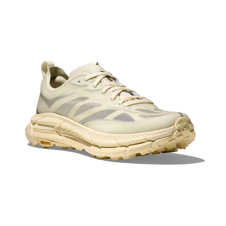 Hoka Mafate Speed 4 Lite Hombre Truffle Salt/Vintage Yellow - Imagen 5