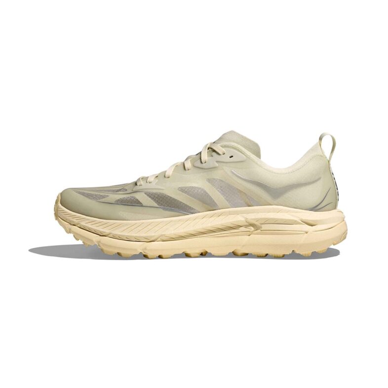 Hoka Mafate Speed 4 Lite Hombre Truffle Salt/Vintage Yellow - Imagen 7