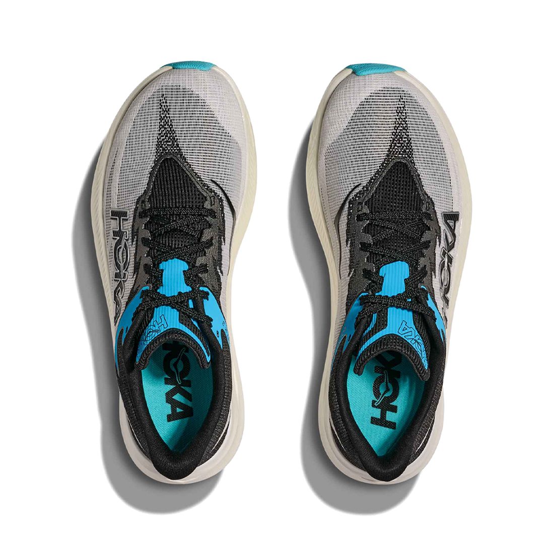 Hoka Rocket X 3 Unisex White/Black - HOKA® Oficial Chile