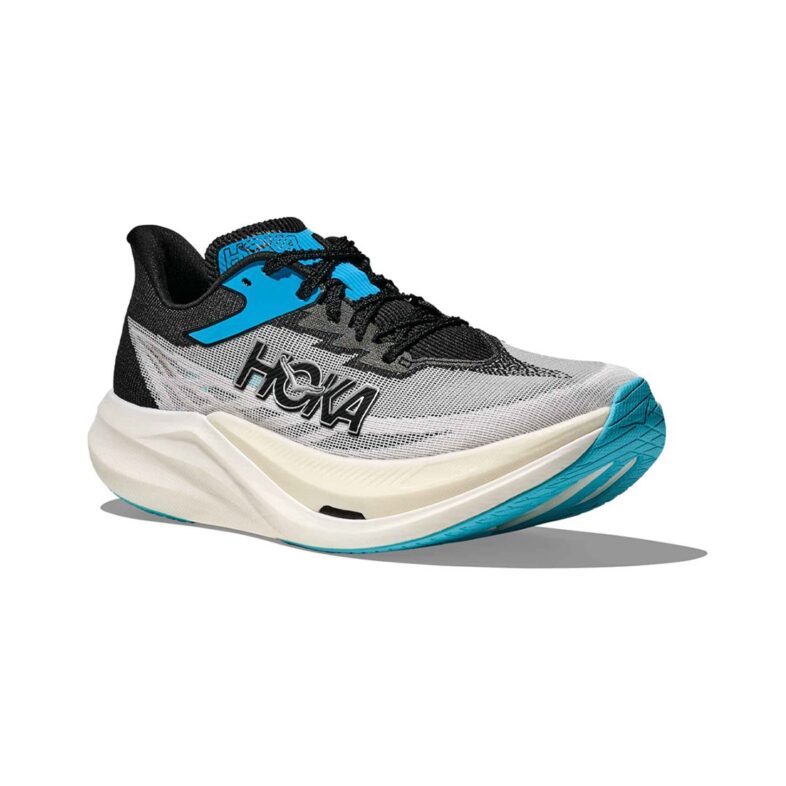 Hoka Rocket X 3 Unisex White/Black - Imagen 6