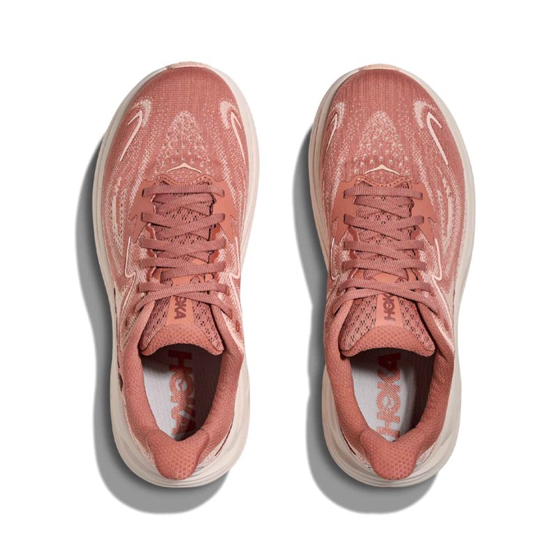 HOKA CLIFTON 10ワイド サーモンピンク レディーススニーカー Hoka Clifton 10 Mujer Blush/Rose Latte - HOKA® Oficial Chile