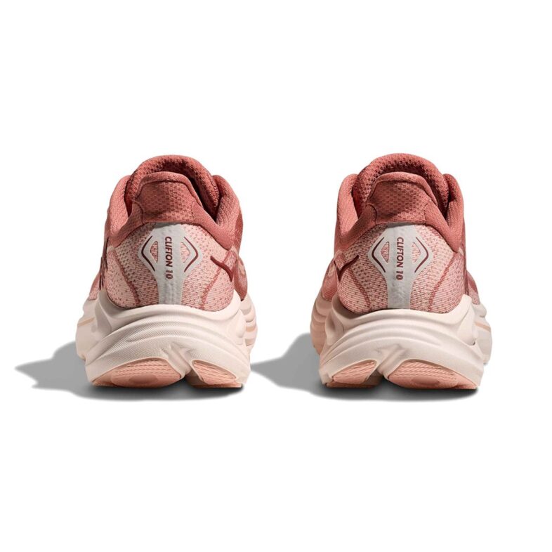 Hoka Clifton 10 Mujer Blush/Rose Latte - Imagen 5