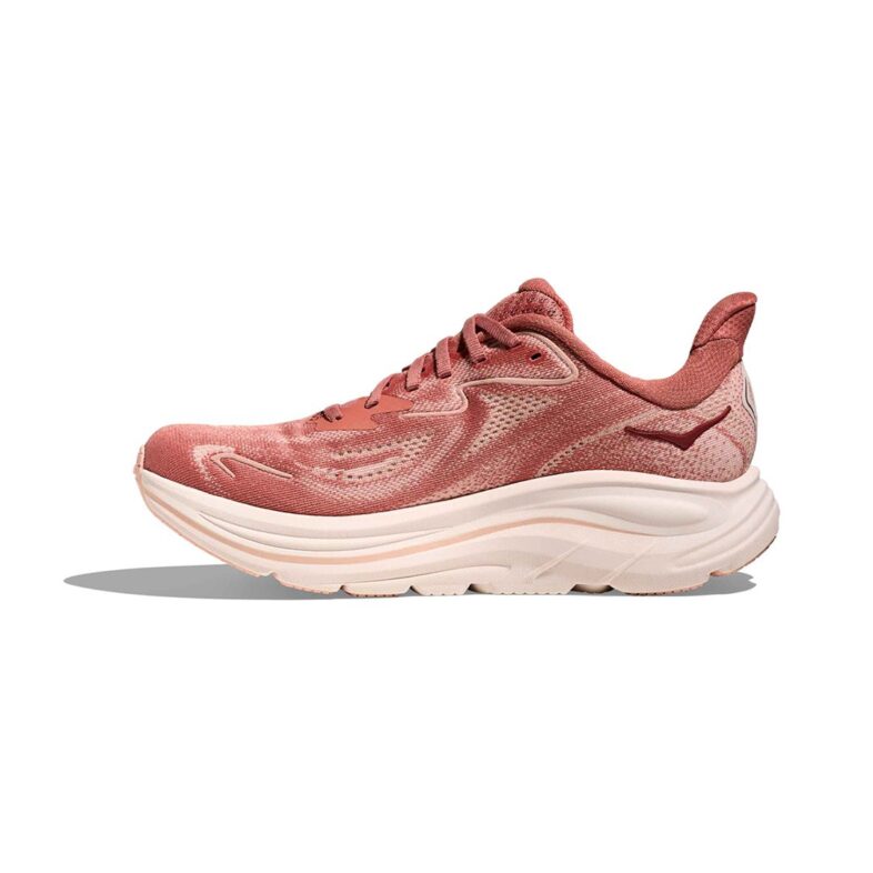 Hoka Clifton 10 Mujer Blush/Rose Latte - Imagen 8