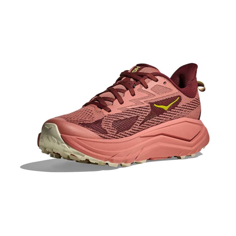 Hoka Challenger 8 Mujer Blush/Dark Cedar - Imagen 3
