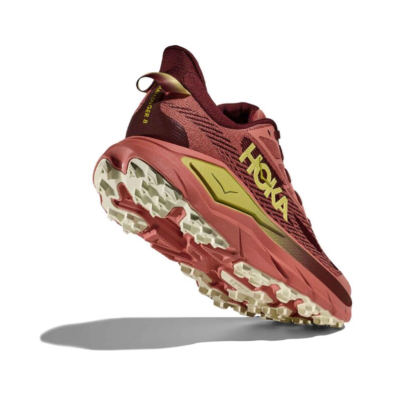 Hoka Challenger 8 Mujer Blush/Dark Cedar - Imagen 4