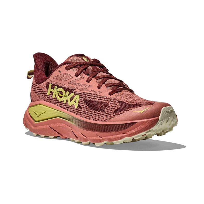 Hoka Challenger 8 Mujer Blush/Dark Cedar - Imagen 6