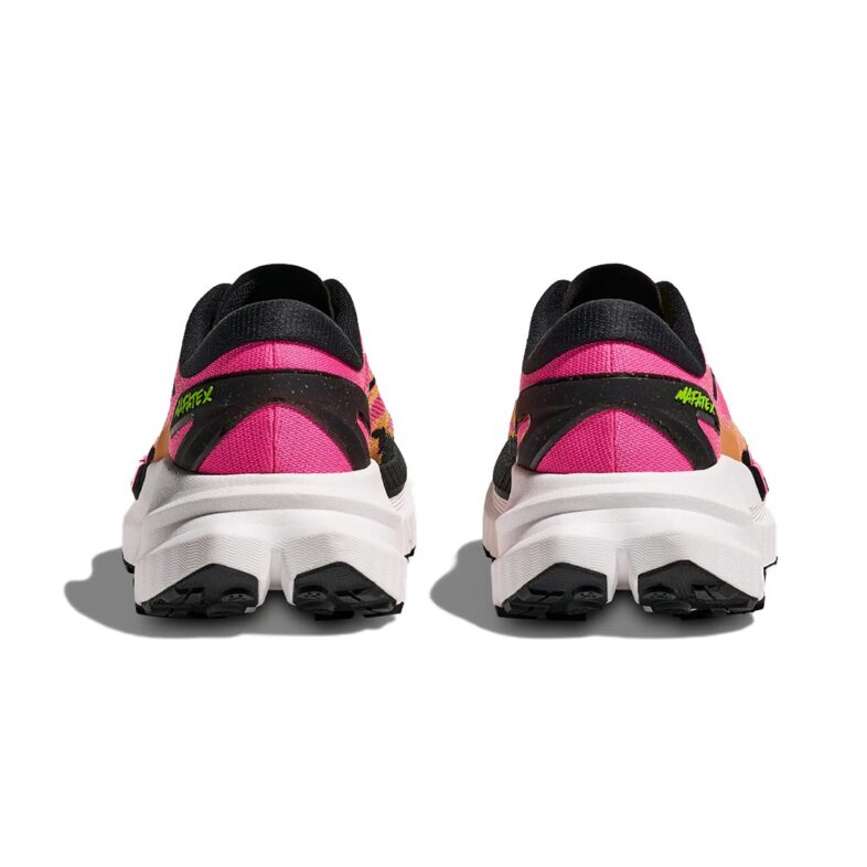 Hoka Mafate X Mujer Neon Citrus/Neon Rose - Imagen 6