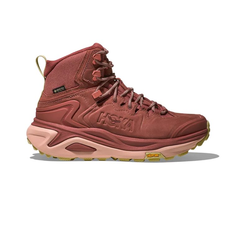 Hoka Kaha 3 GORE-TEX Mujer Rouge/Rose Latte
