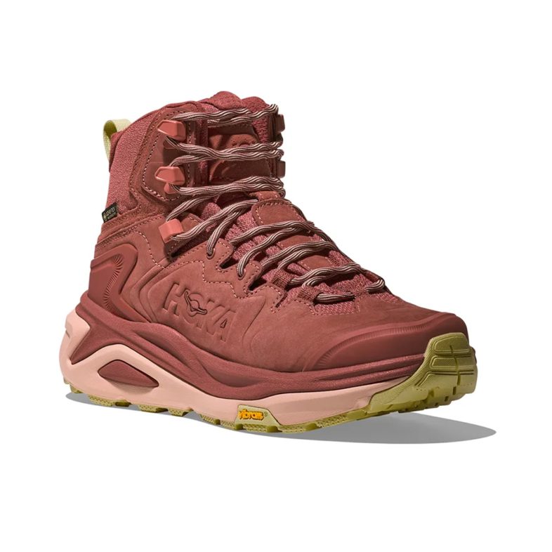 kaaqaa★ Hoka Kaha 3 GORE-TEX Mujer Rouge/Rose Latte - HOKA® Oficial Chile