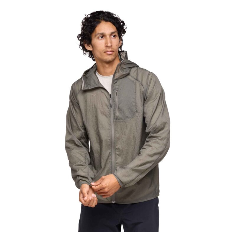 Chaqueta Hoka Skyflow Hombre Olive Haze - Imagen 1