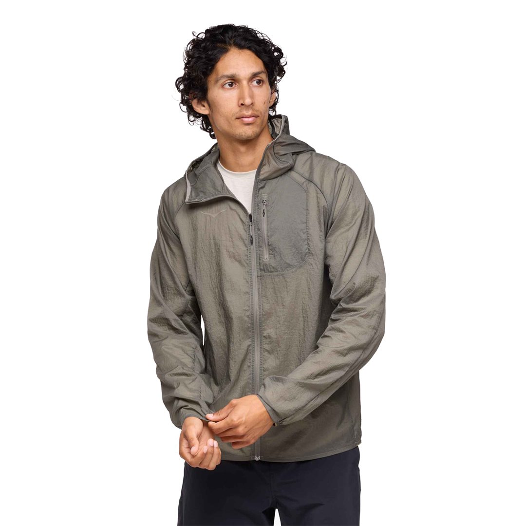 Chaqueta Hoka Skyflow Hombre Olive Haze