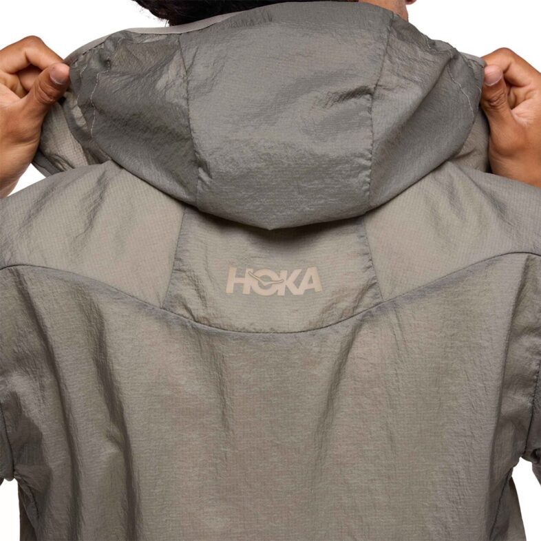 Chaqueta Hoka Skyflow Hombre Olive Haze - Imagen 4