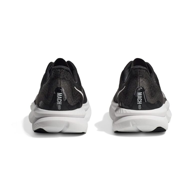 Hoka Mach 6 Hombre Black/White - Imagen 5
